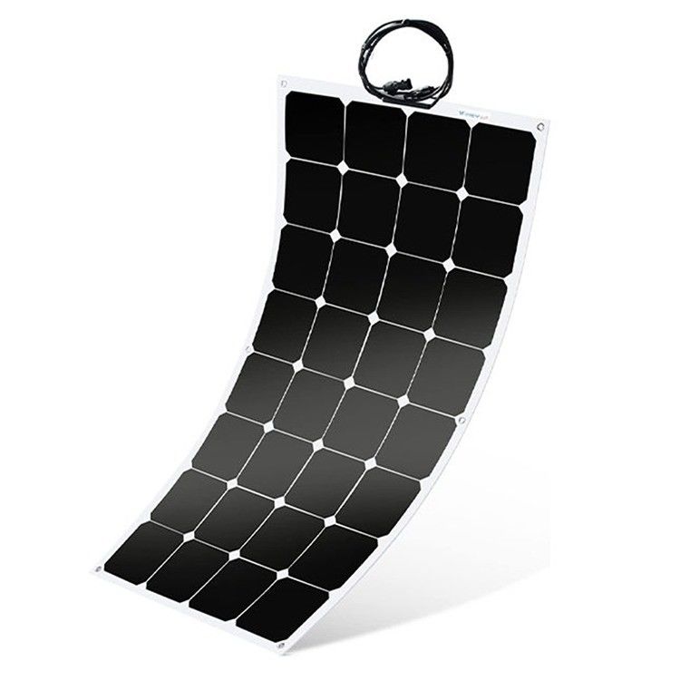 PV 12v 24v 200w 100w ETFE مجموعة مرنة من الألواح الشمسية للسيارات الرياضية في الهواء الطلق