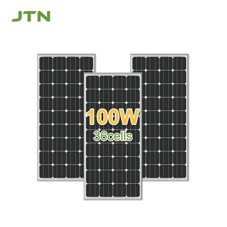 لوحة صغيرة 50W 70W 100W لوحة شمسية لوحة أسود مشدودة للنظام الصغير 12V 48V