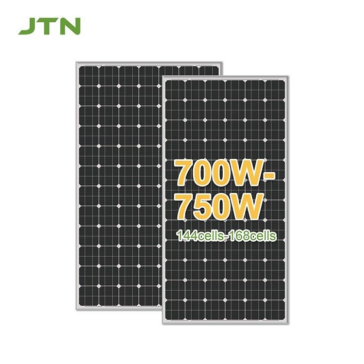 IP65 مقاوم للماء الخلية الشمسية ثنائية الجوانب الطاقة الكهروضوئية 700W 690W 680W 670W صناعة 12 سنوات