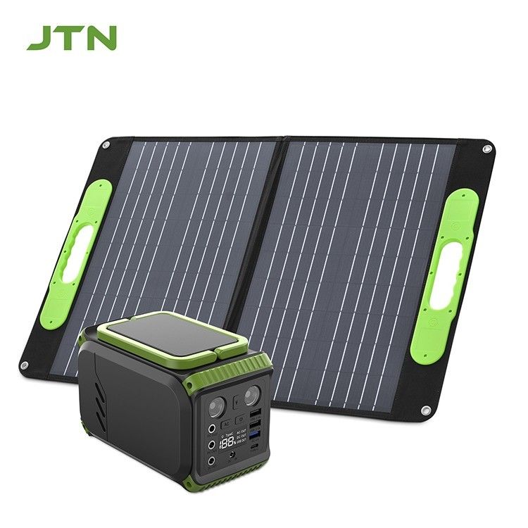 مخيمات في الهواء الطلق الطاقة الشمسية محطة توليد الكهرباء المحمولة Lifepo4 الليثيوم 110V 200W