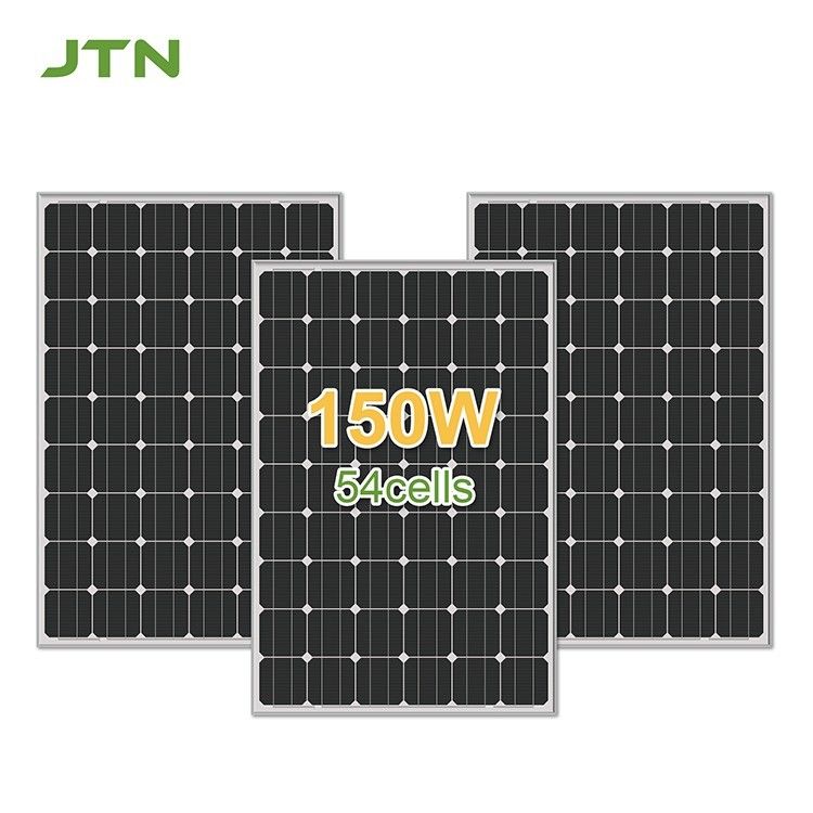 18 فولت 24 فولت أحمر أحادي البلورية الخلية الشمسية ألواح الفيلم الرقيق 150W 160W 170W 180W