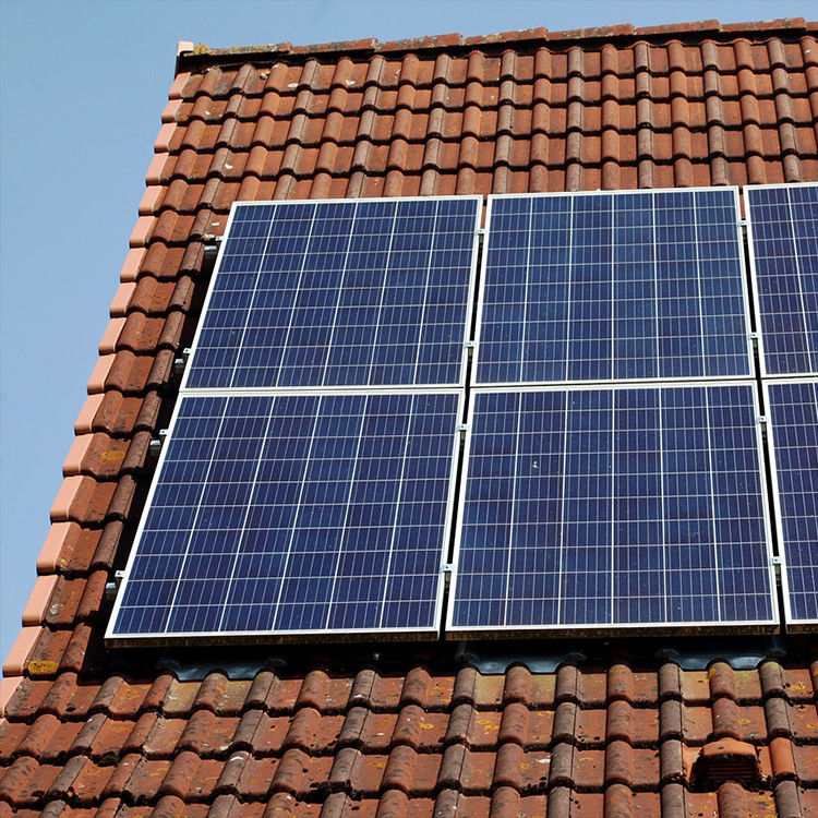 18 فولت 24 فولت أحمر أحادي البلورية الخلية الشمسية ألواح الفيلم الرقيق 150W 160W 170W 180W