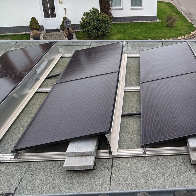 لوحة صغيرة 50W 70W 100W لوحة شمسية لوحة أسود مشدودة للنظام الصغير 12V 48V